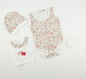 Preview: 5er Set mit Blumenmotiv