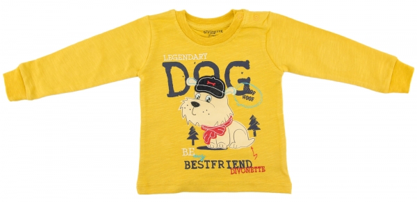 Sweatshirt mit Hundprint
