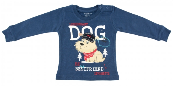 Sweatshirt mit Hundprint