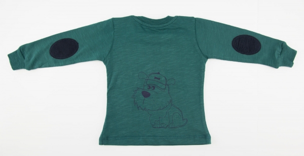 Sweatshirt mit Hundprint