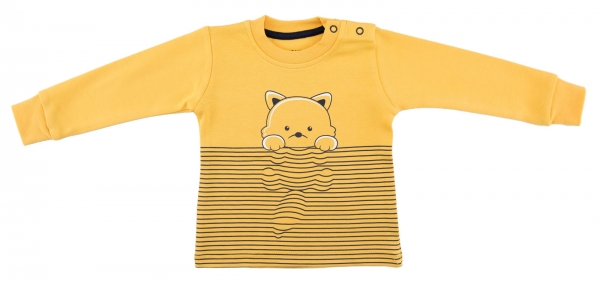 Sweatshirt mit Hundprint