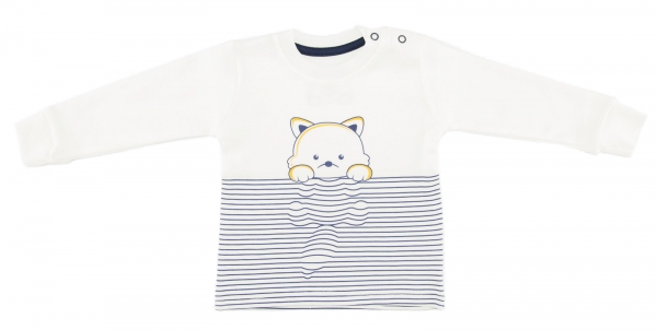 Sweatshirt mit Hundprint