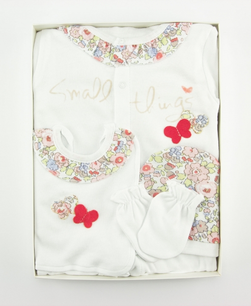 5er Set mit Blumenmotiv