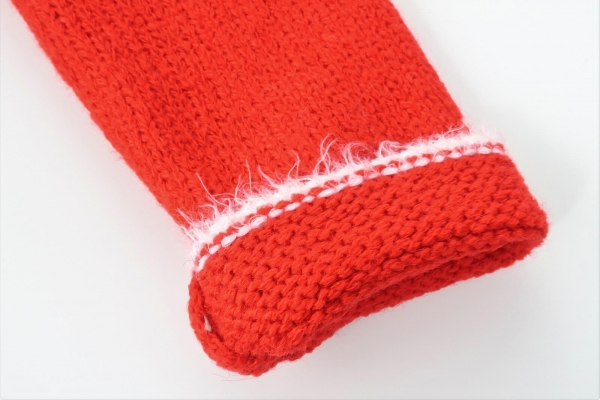 Strickpullover mit Spitze