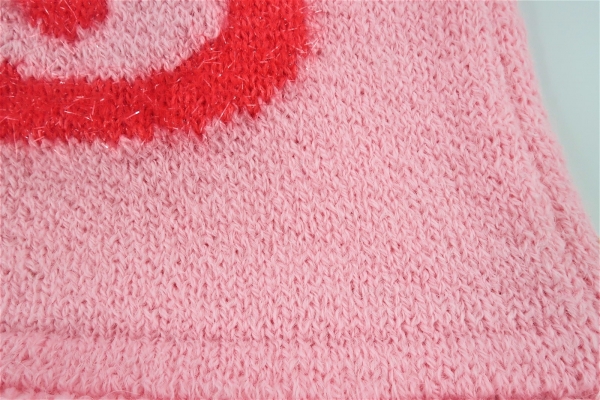 Strickpullover mit Katzenmuster