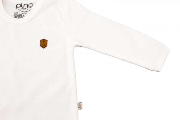 Sweatshirt mit Lederwappen