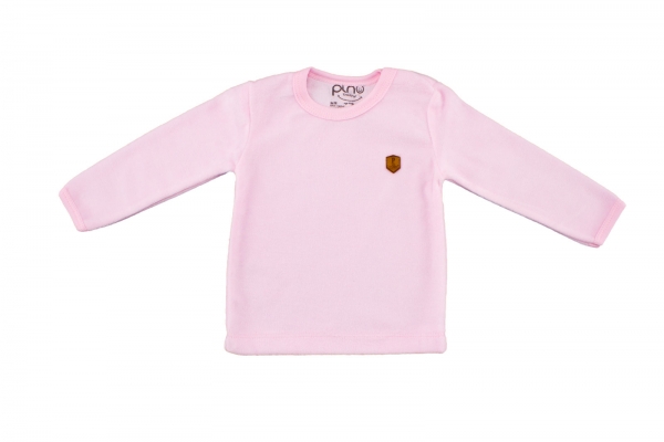 Sweatshirt mit Lederwappen