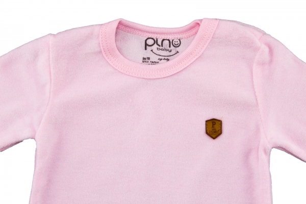 Sweatshirt mit Lederwappen