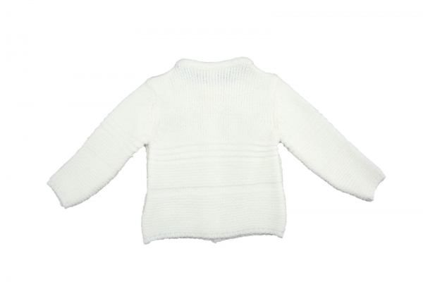 Strickjacke mit Blume