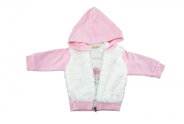 3er Set - Jacke mit Kapuze