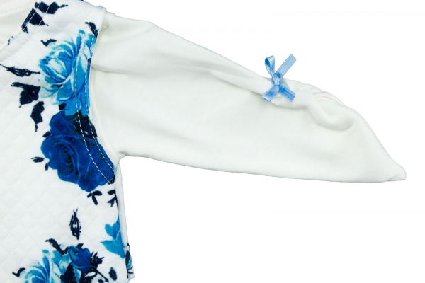 2er Set - Kleid mit Rosenmuster