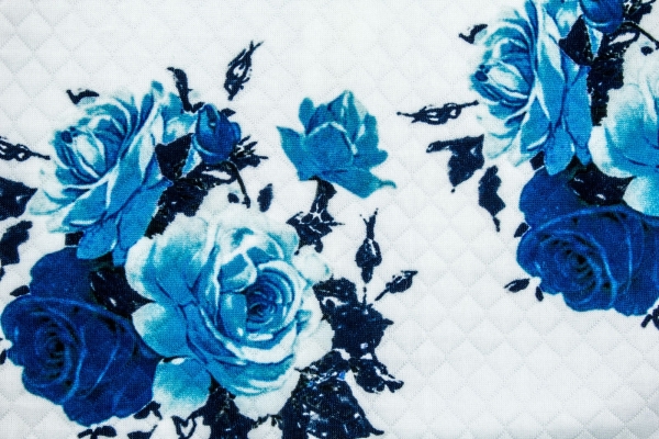 2er Set - Kleid mit Rosenmuster