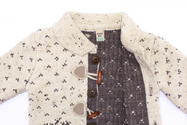 Strickpullover mit Hirsch